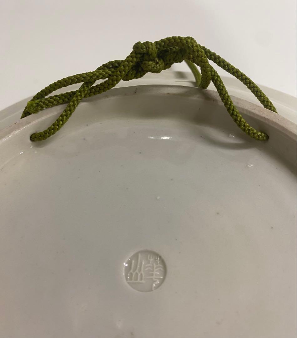 橋本関雪　絵付飾皿　花鳥図　超希少