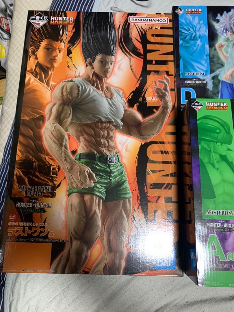 一番くじ HUNTER×HUNTER ラストワン、ACD、F賞コンプ下位賞コンプ