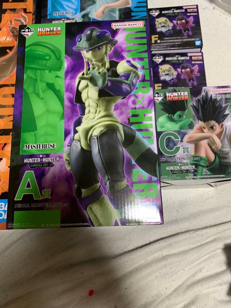 一番くじ HUNTER×HUNTER ラストワン、ACD、F賞コンプ下位賞コンプ