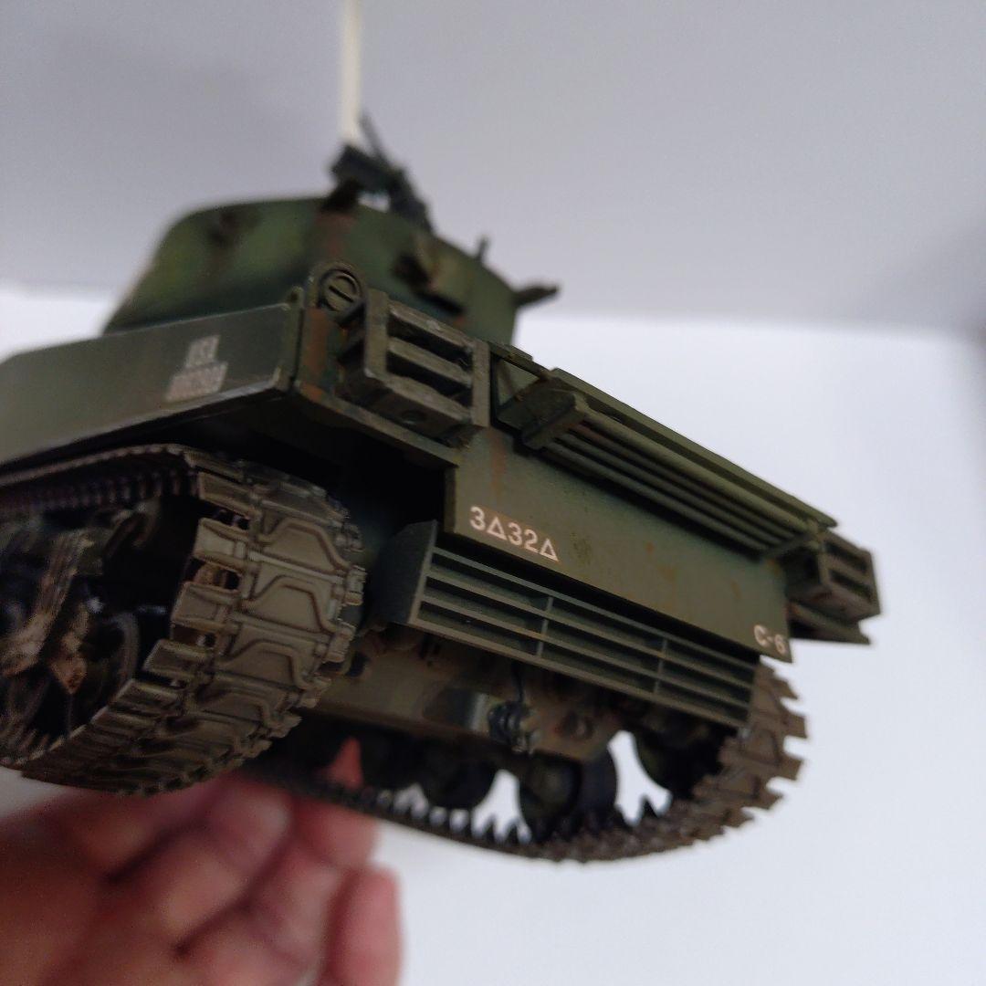 〚塗装済み完成品〛タミヤ 1/35 アメリカ中戦車 ジャンボシャーマン