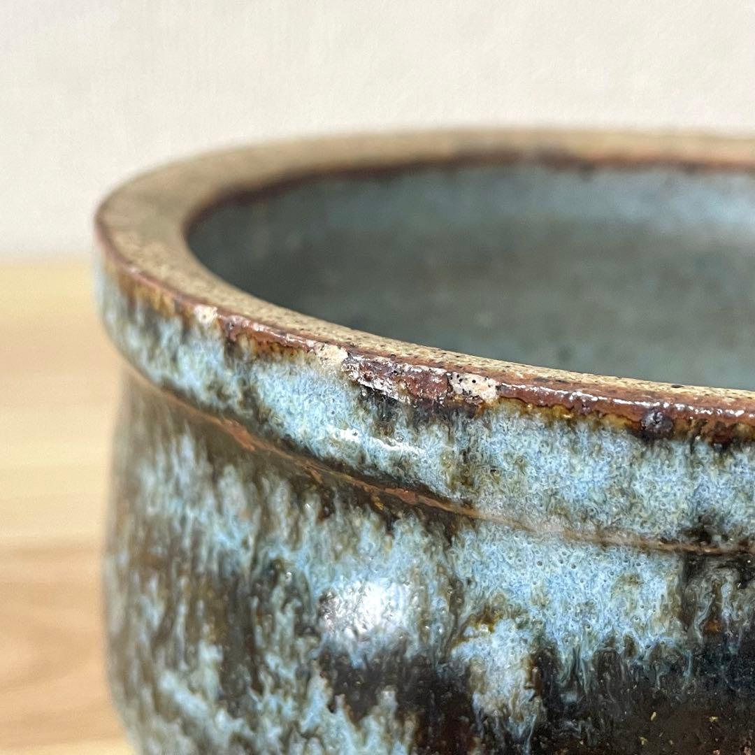 民藝 ふたもの 蓋物 合子 盒子 海鼠釉 検）濱田庄司 河井寛次郎 益子焼