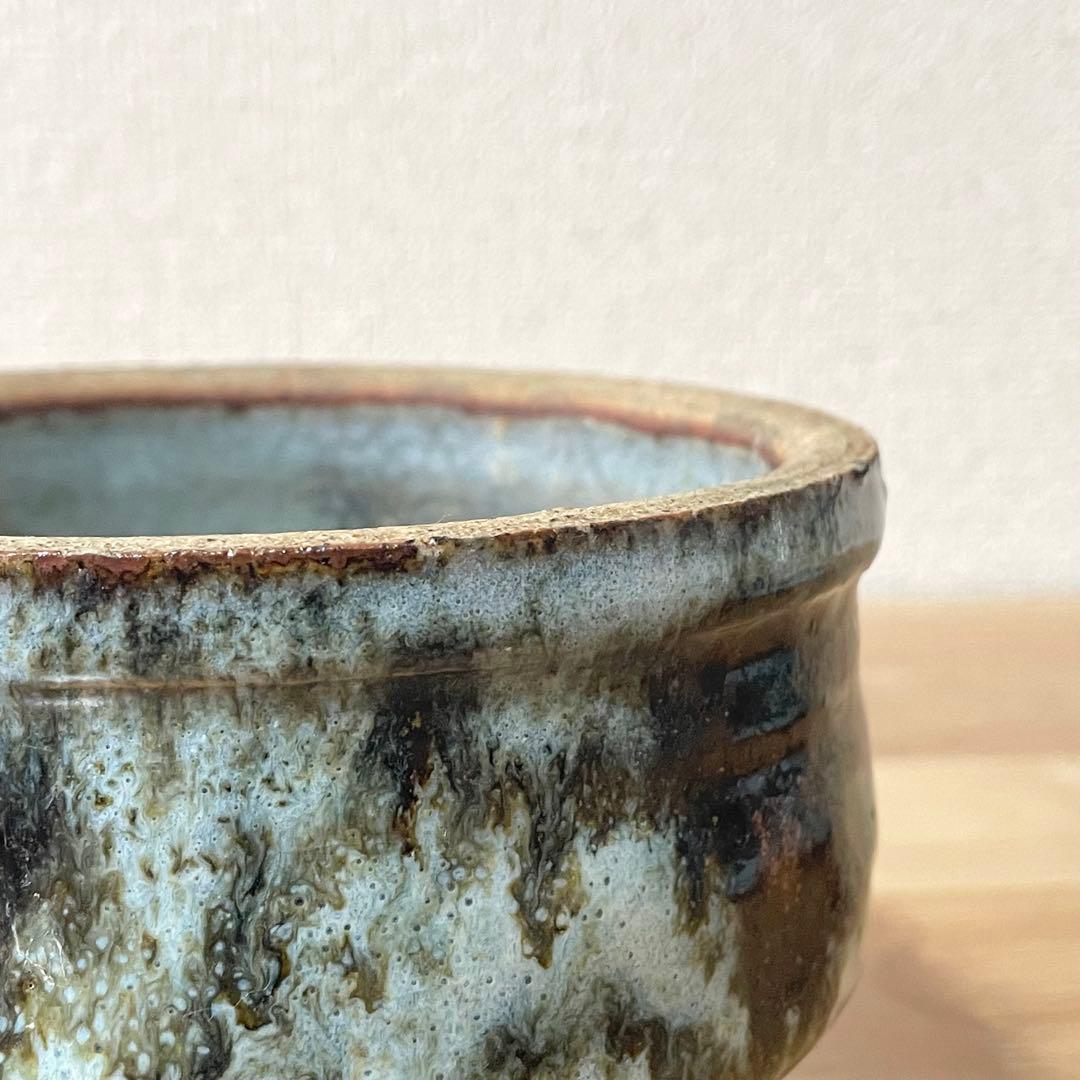 民藝 ふたもの 蓋物 合子 盒子 海鼠釉 検）濱田庄司 河井寛次郎 益子焼