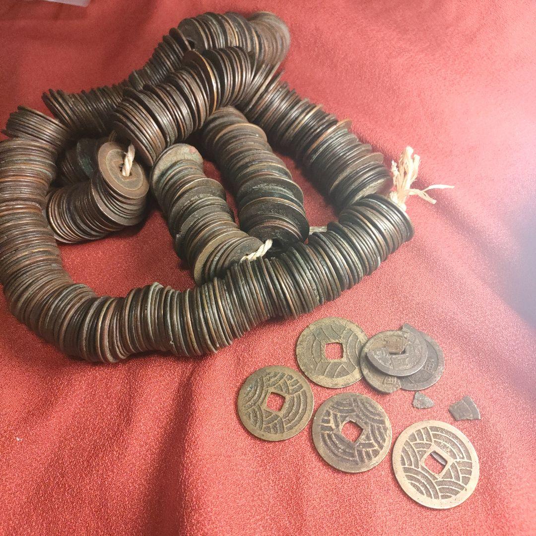 M69 古銭 寛永通寳 約1900g 寛永通宝 四文銭 他 束