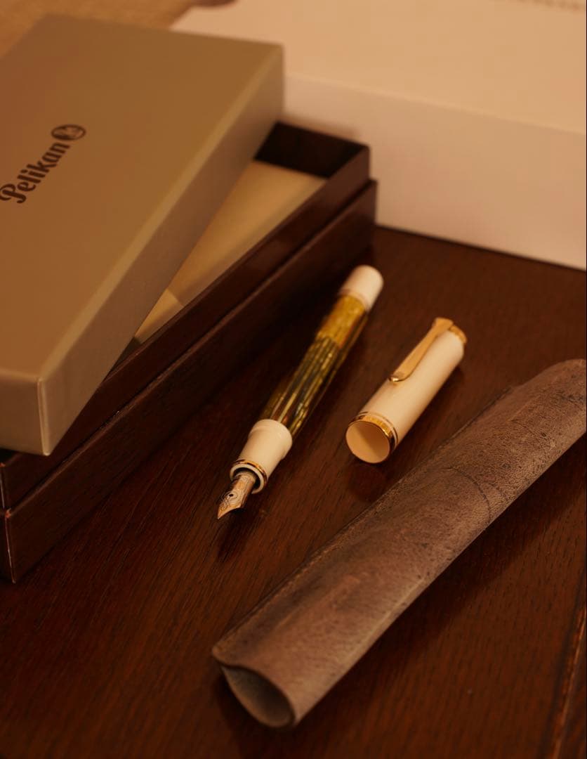 ペリカン　スーベレーン　m400 ホワイトトータス　F