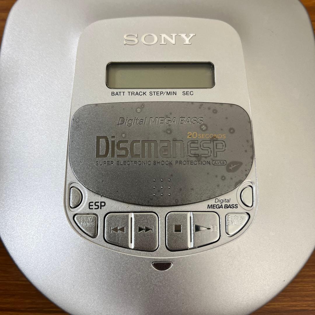 SONY ポータブルCDプレーヤー D-465