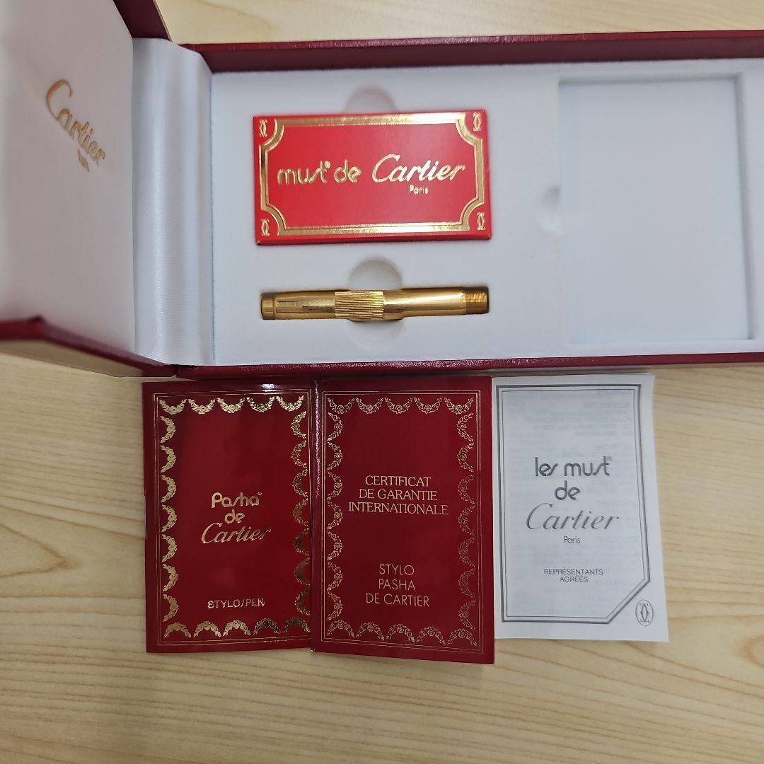 Pasha de Cartier パシャ ドゥ カルティエ　万年筆 箱付き