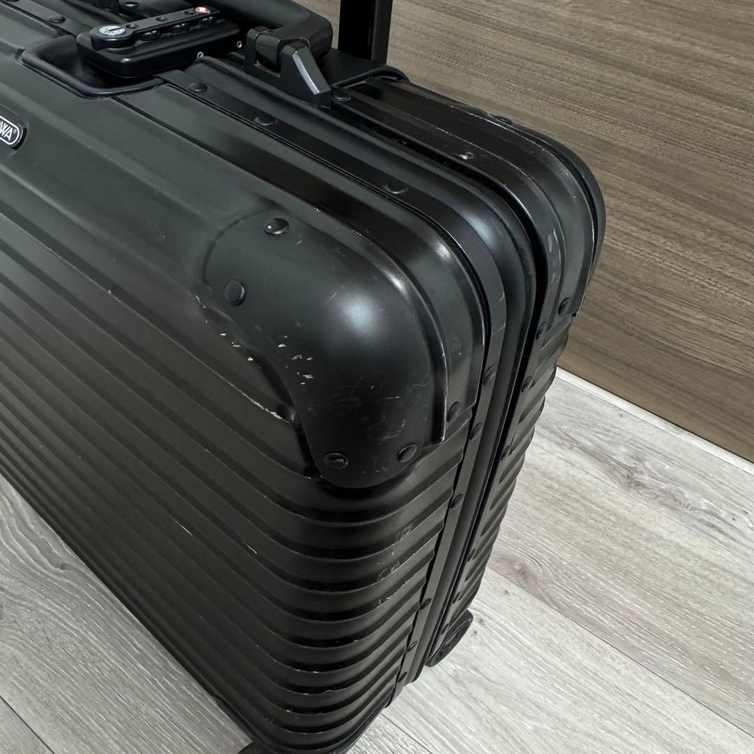 [正規品]RIMOWA TOPAS STEALTH ブラック キャリーケース