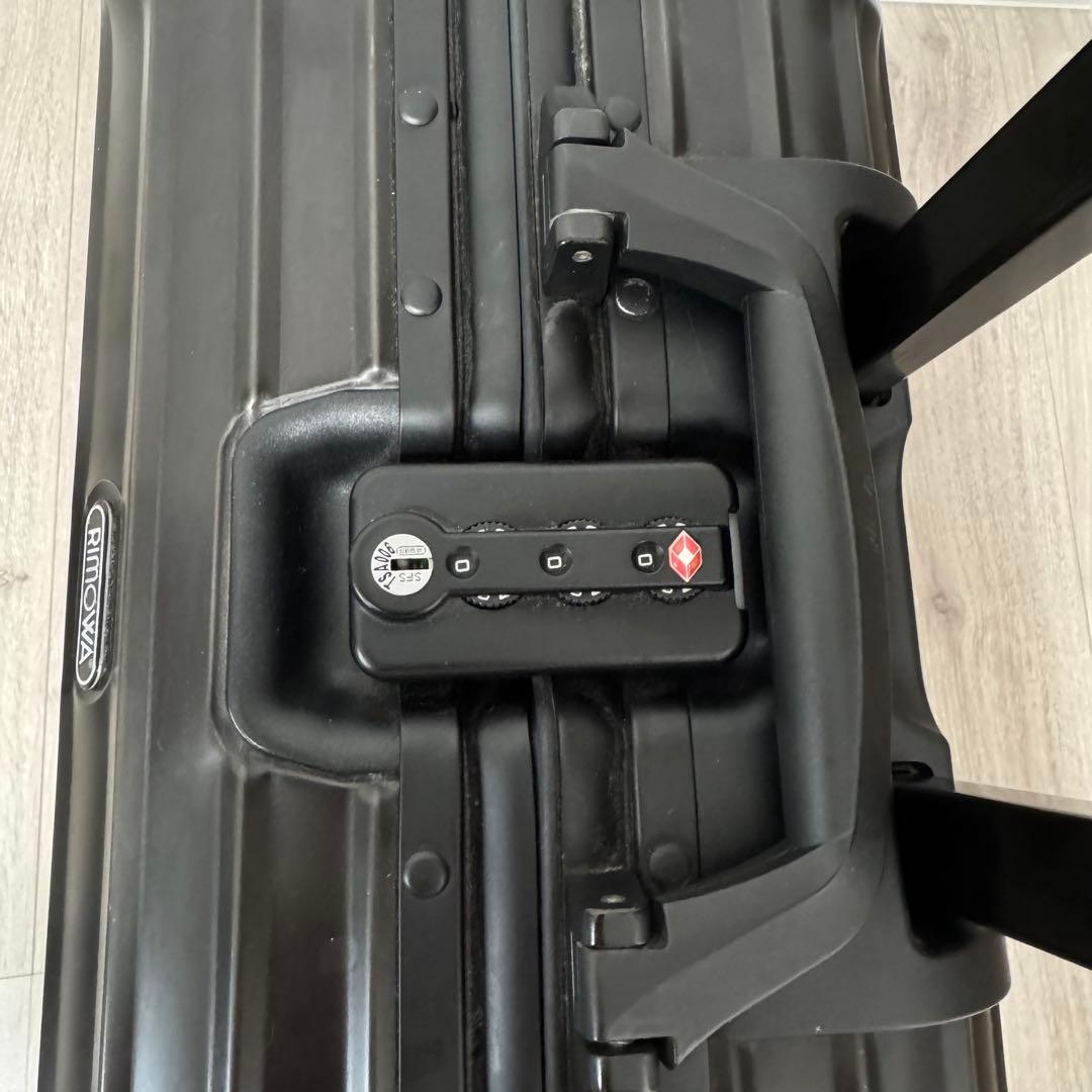 [正規品]RIMOWA TOPAS STEALTH ブラック キャリーケース
