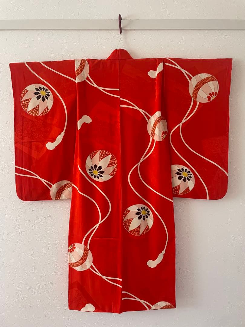 七五三　5歳　正絹　お着物セット