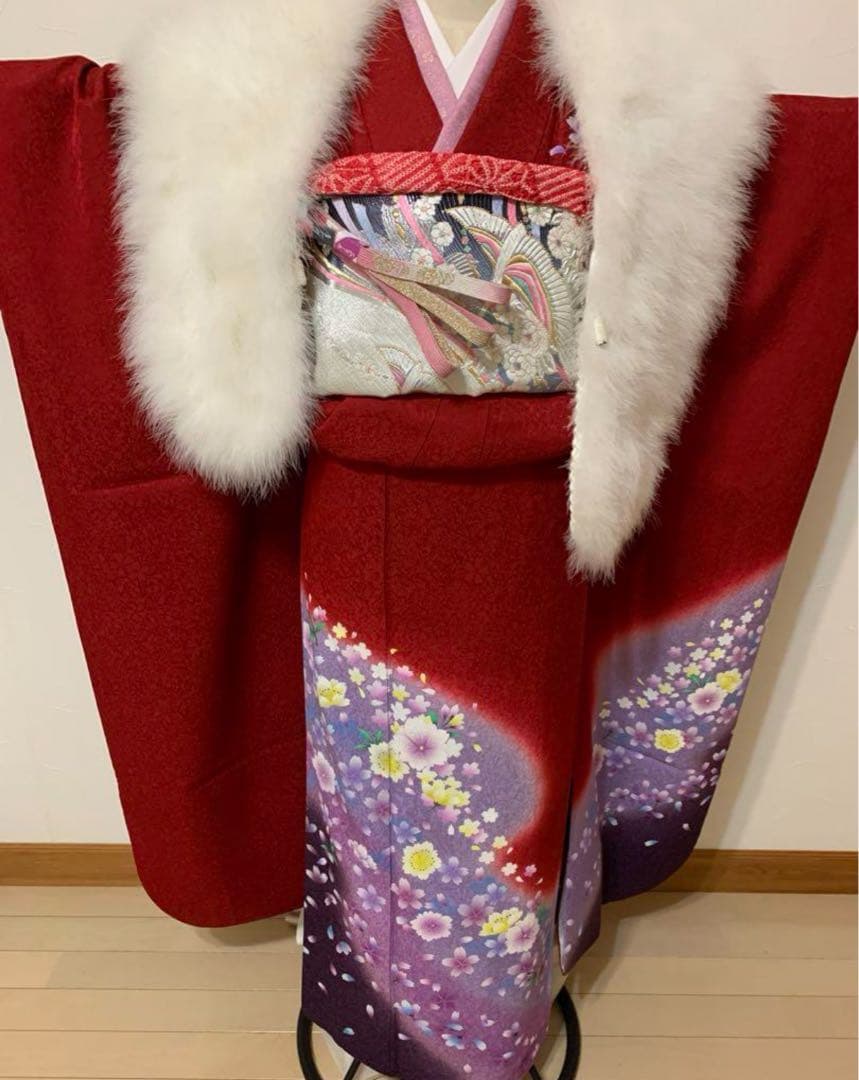 14 成人式　振袖　ふりそで　着物　振り袖フルセット