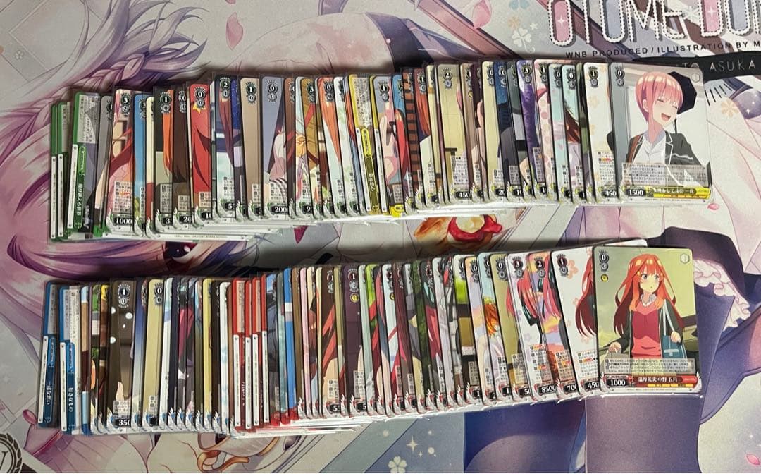 ヴァイスシュヴァルツ　五等分の花嫁4コン　トライアルデッキセミ4コン　セット