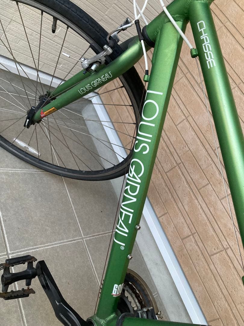 ち*ち様 LOUIS GARNEAU クロスバイク グリーン　ルイガノ