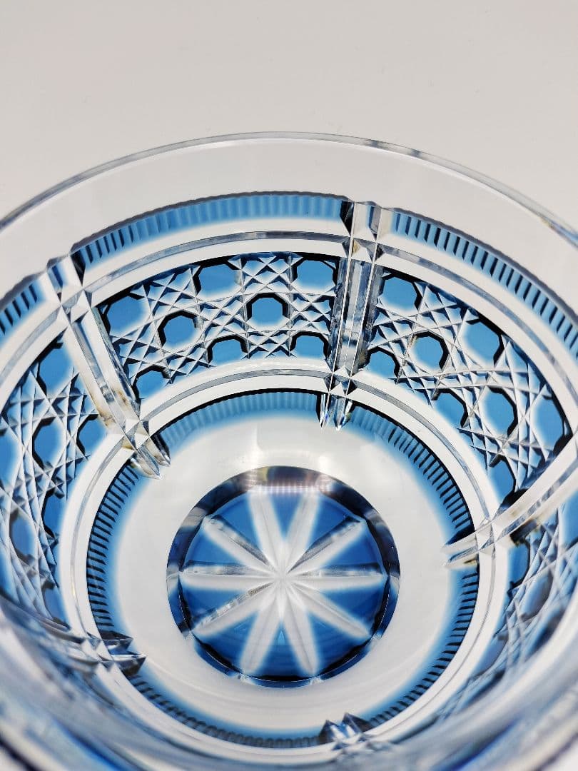 超希少品☆復元 薩摩切子 碗 松浦正行 美品（切子、江戸切子、薩摩切子）