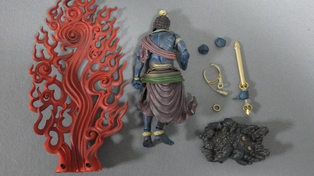 タケヤ式自在置物 不動明王 青不動 リボルテックタケヤ フィギュア 海洋堂