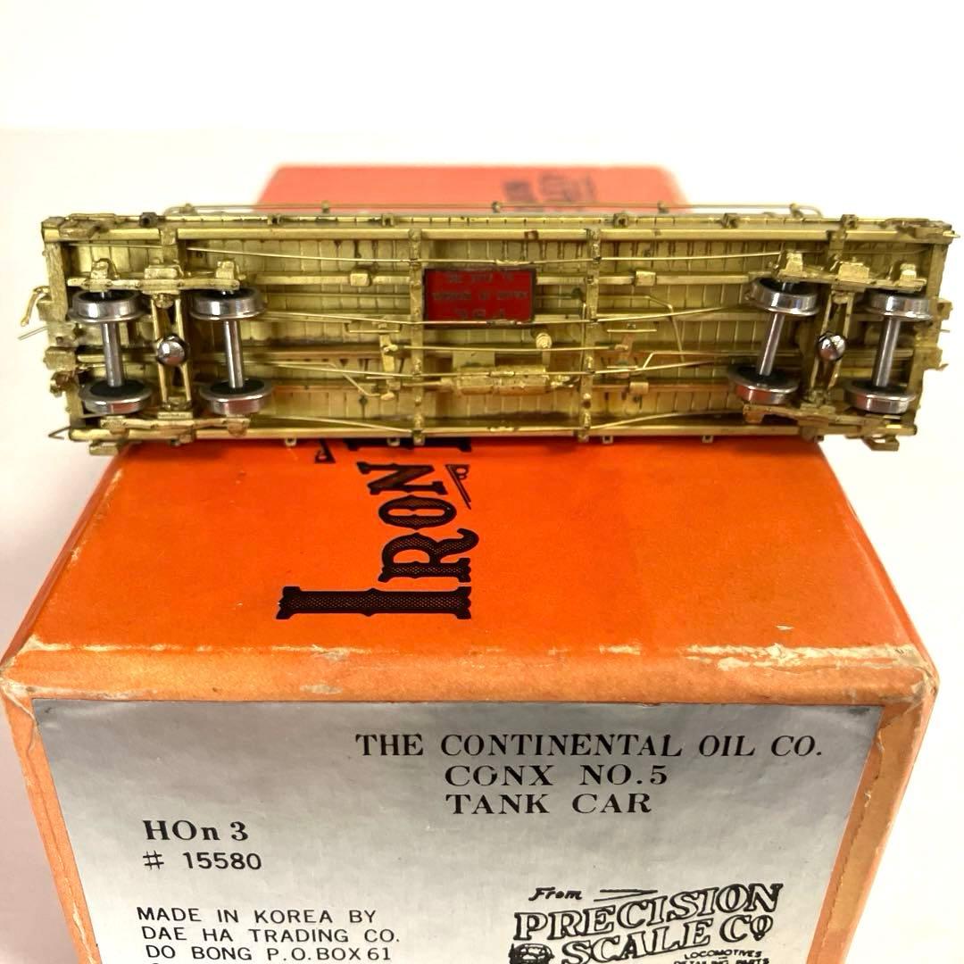 PRECISION SCALE CONX No.5 TANK CAR 完成品