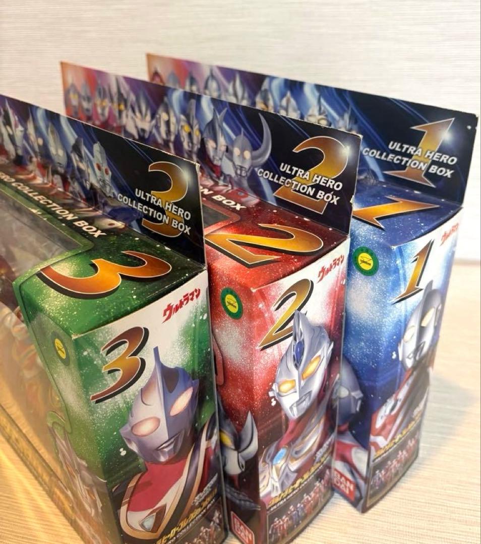 【希少品】ウルトラヒーローコレクションボックス　　BOX セット ウルトラマン