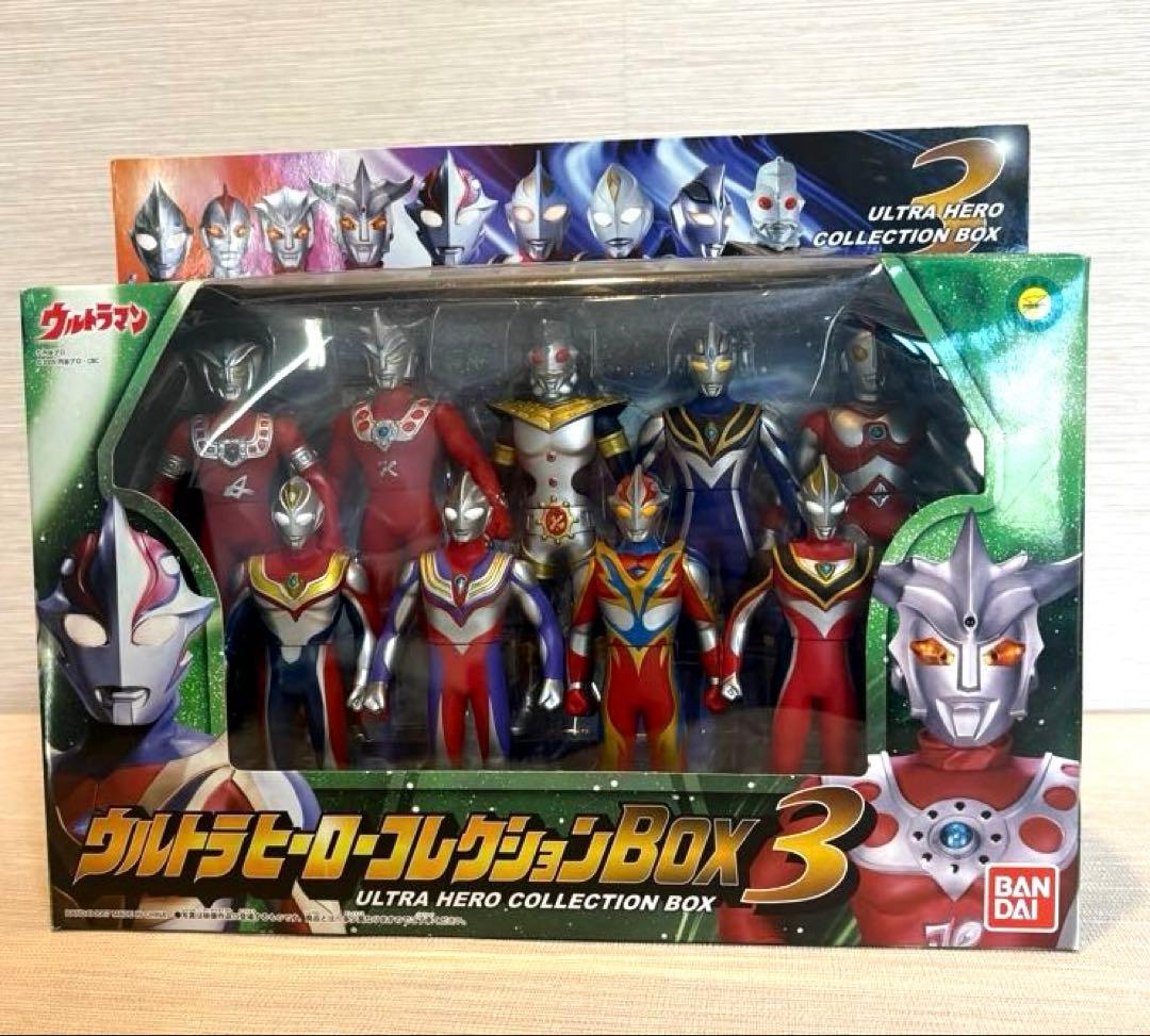 【希少品】ウルトラヒーローコレクションボックス　　BOX セット ウルトラマン