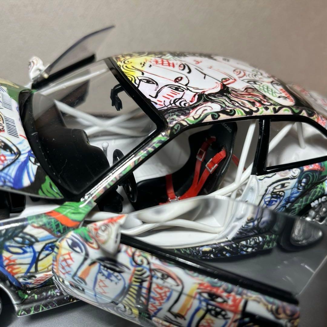 超レアモデル❗️ミニカー 1/18 ミニチャンプス BMW M3 アートカー