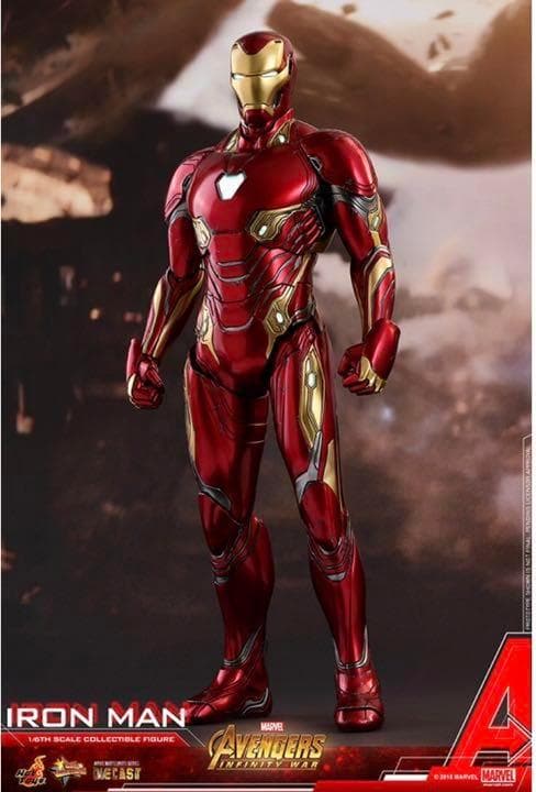 美品ホットトイズアイアンマンマーク50インフィニティウォー