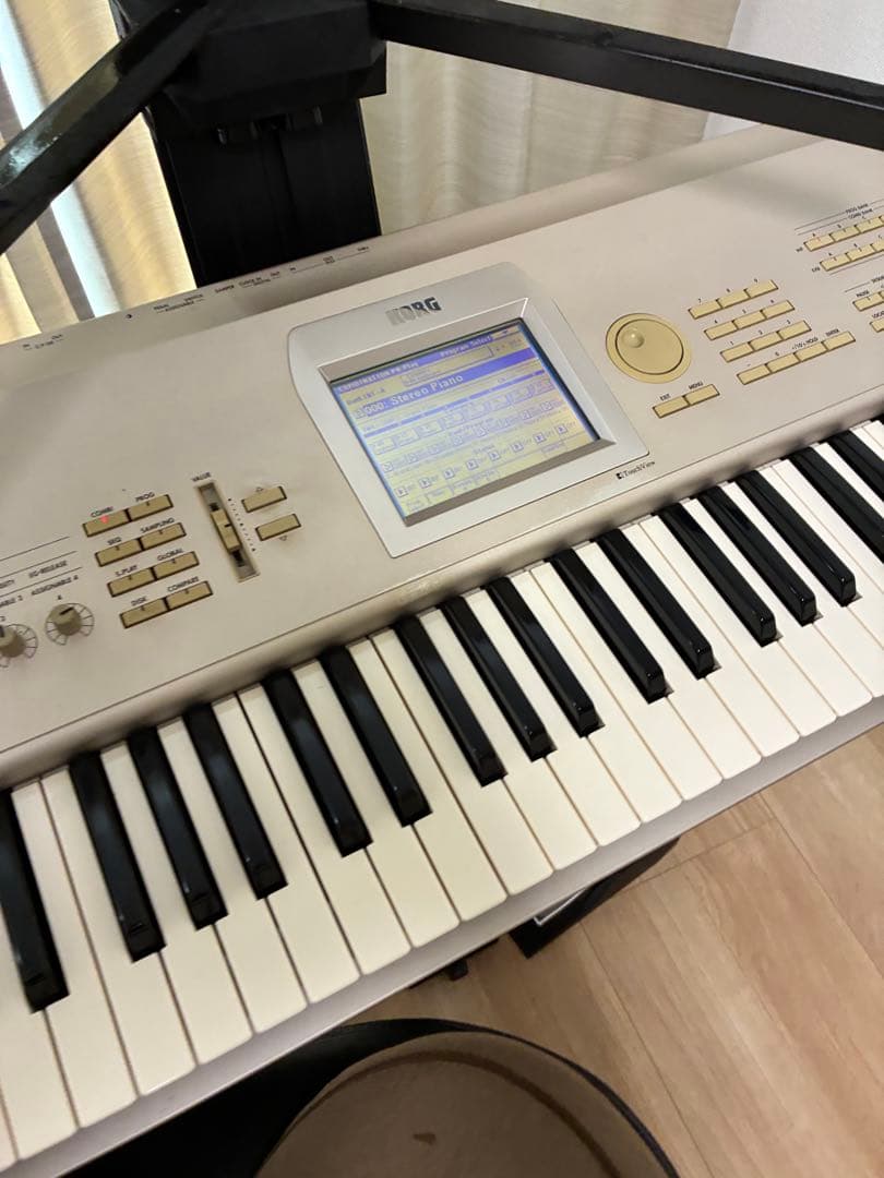 ジャンクKORG TRITON Studio 76 EXB-PCM09 CD付