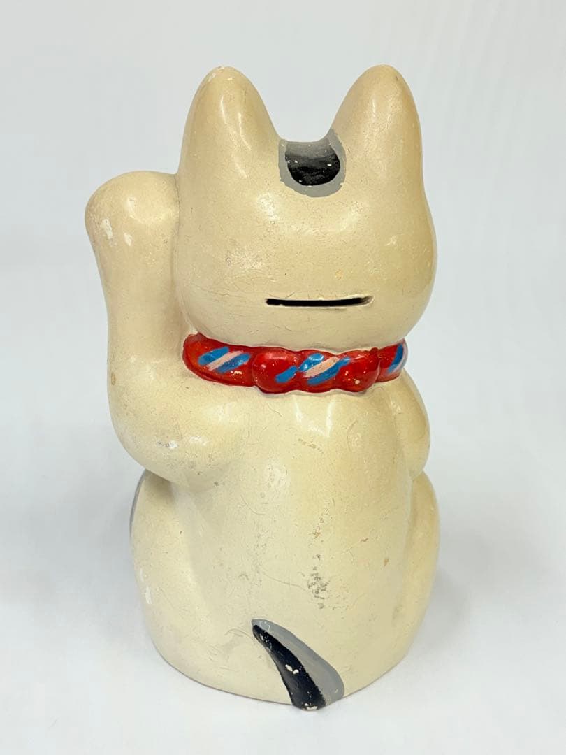 まねきねこ 招き猫 縁起物 貯金箱 猫 アンティーク レトロ