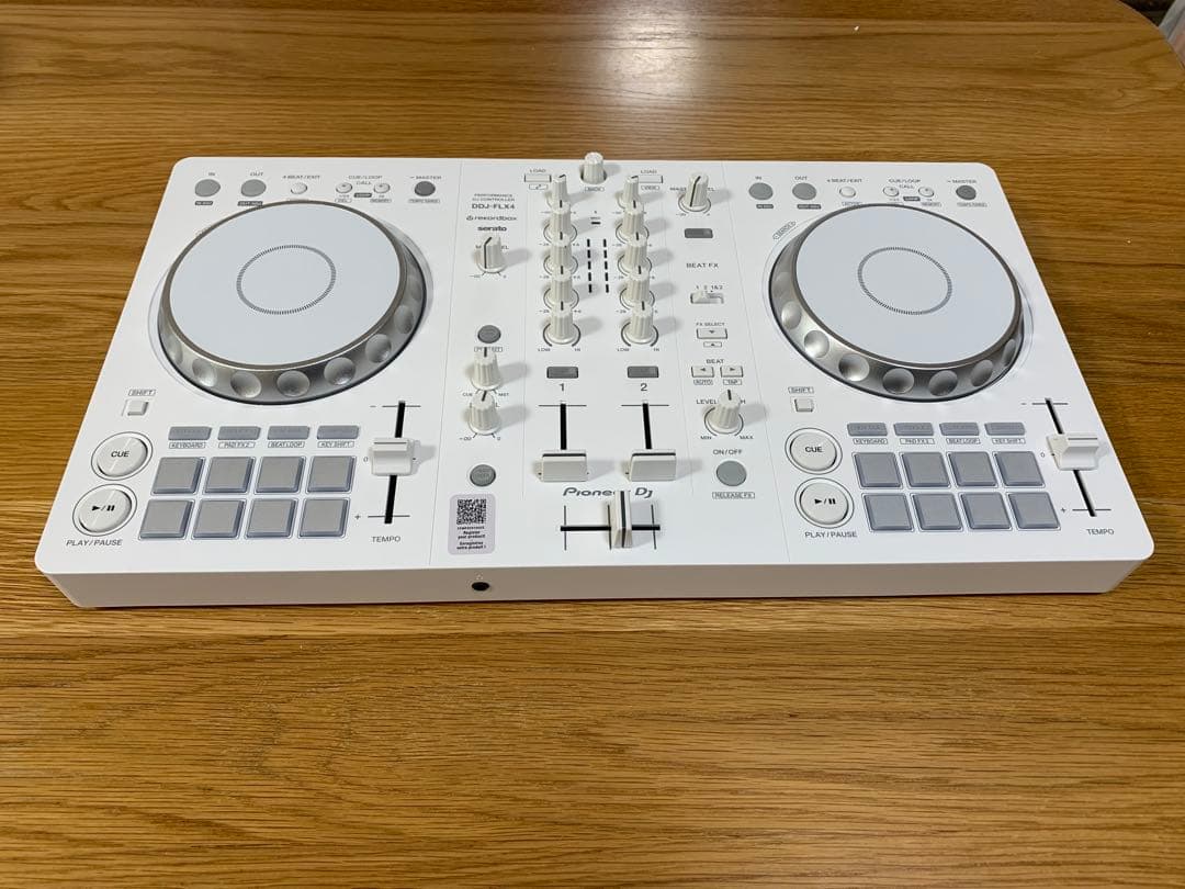 【新品に近い】DDJ-FLX4-W Pioneer DJ DJコントローラー