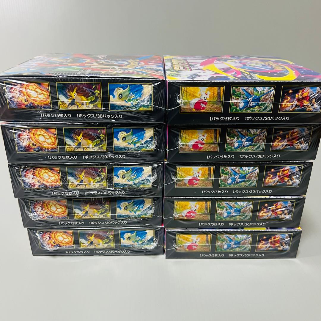 ポケモンカード メガブレイブ5 メガシンフォニア5計10BOX　シュリンク付き