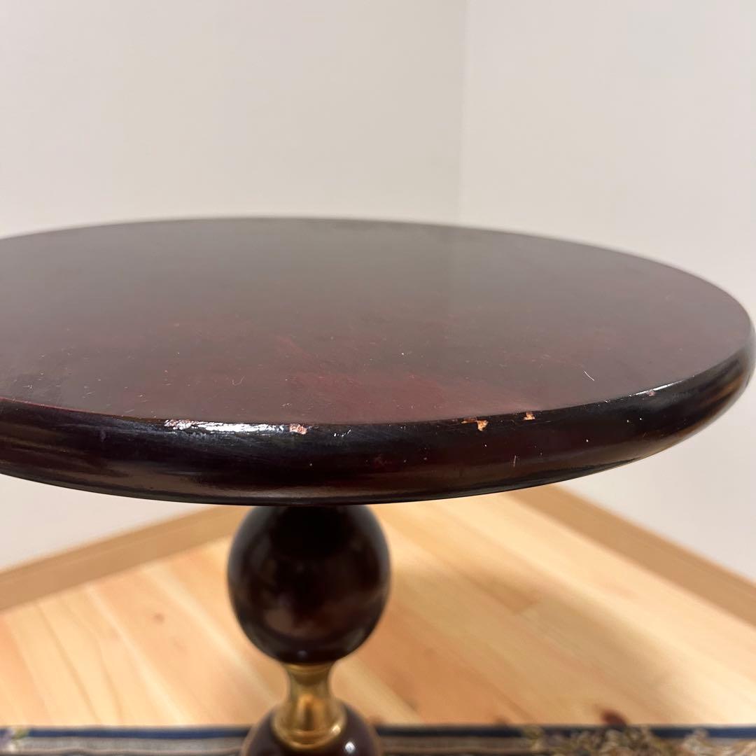 【送料込み】ヴィンテージ　サイドテーブル コーヒーテーブル　天然木