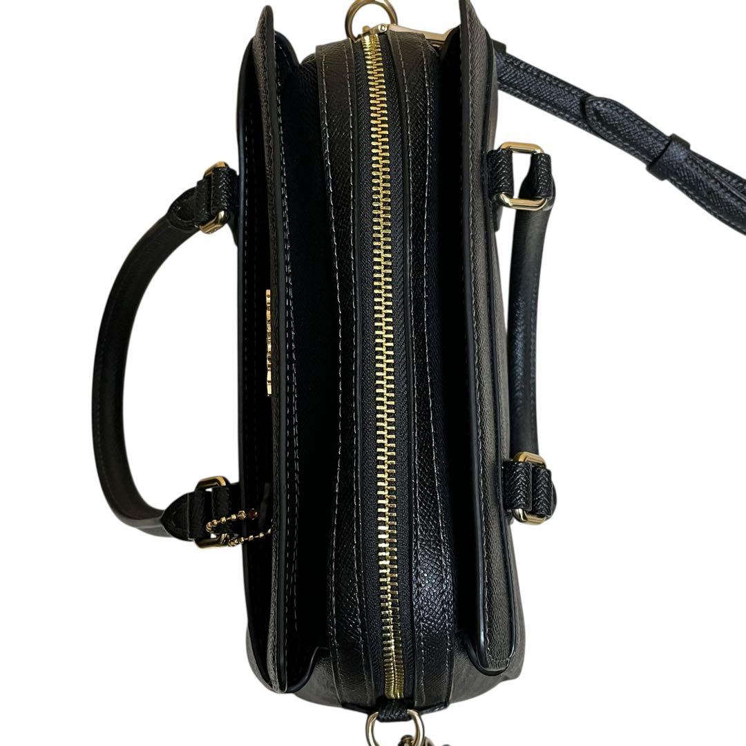 極美品✨コーチ COACH 2WAY レザー ハンドバッグ ショルダーバッグ