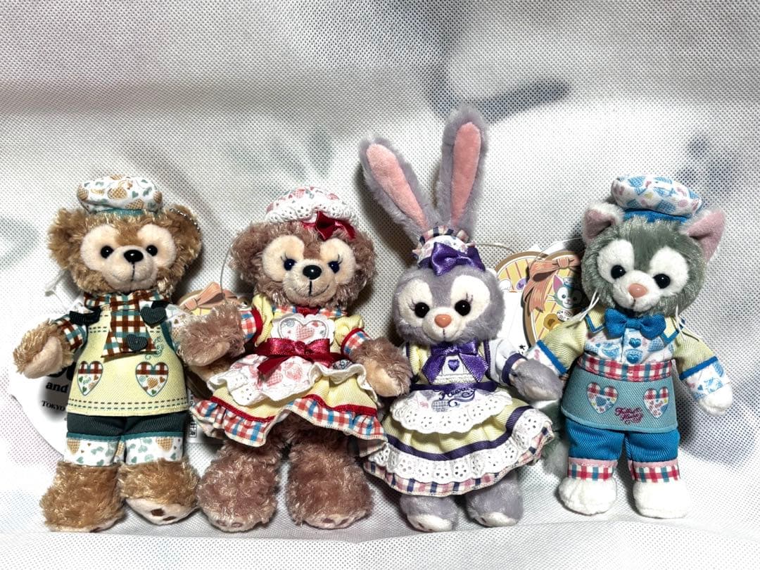 ダッフィー＆フレンズ　ハートウォーミングデイズ2020 ぬいぐるみバッジ4体