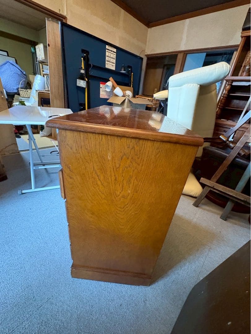 越後民芸 家具 5段 チェスト 民芸 箪笥 整理 タンス 洋服 当時物　高級