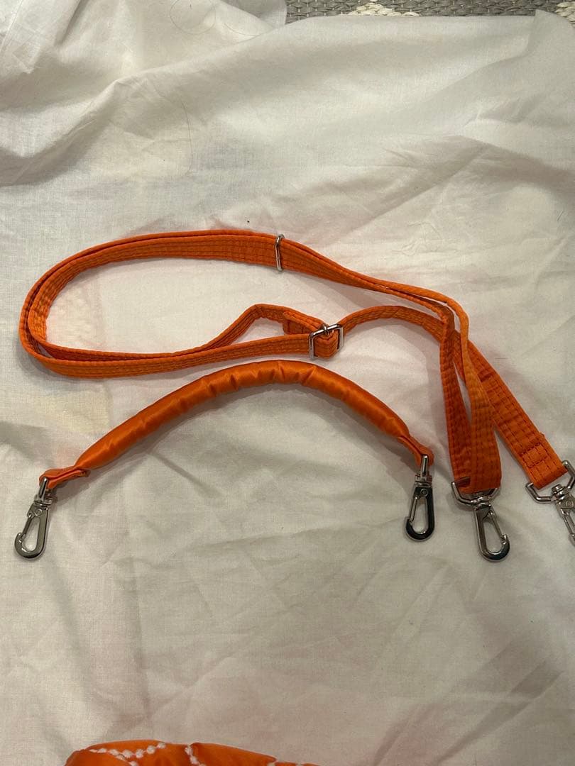 ミナペルホネンPORTERtambourine2WAYショルダーオレンジポーター