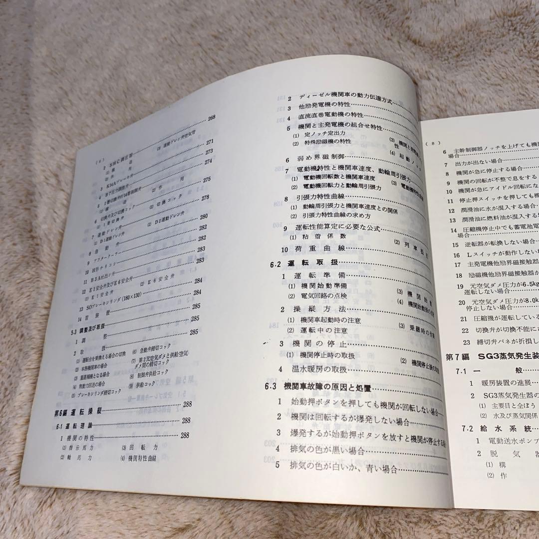 【レア】DF50電気式ディーゼル機関車 マニュアル本　昭和46年改訂第6版発行