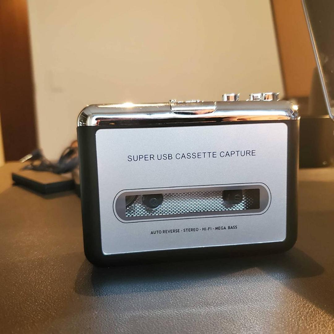 USB変換プレーヤー カセットテープ対応 オートリバース機能付き