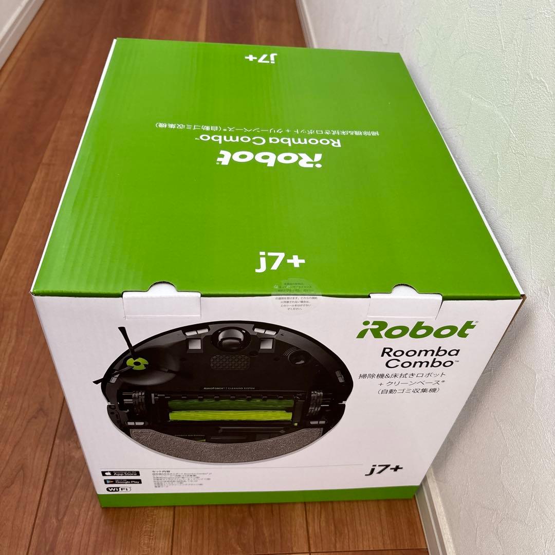 新品未開封 アイロボット ルンバ　コンボ j7+ c755860