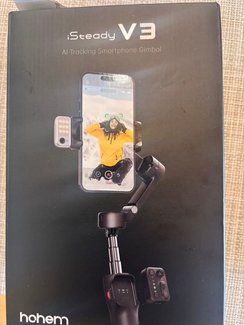 hohem V3 ジンバル 3軸スマホジンバル AI自動追跡 13時間駆動