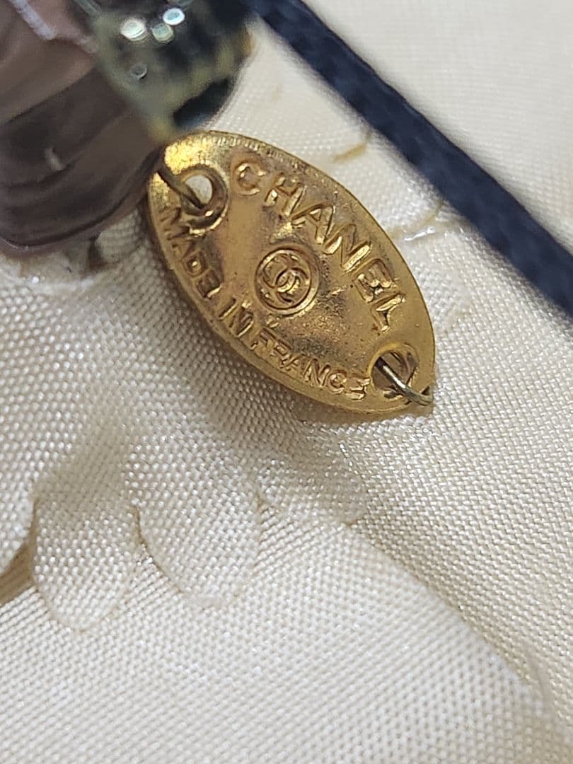 未使用　CHANEL　コサージュ　カメリア　ヴィンテージ