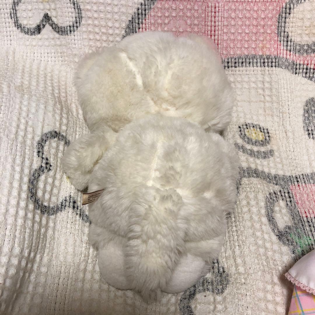 当時の物　昭和レトロ　ヴィンテージ 吉徳　クリーミー　猫　ぬいぐるみ　中古　②