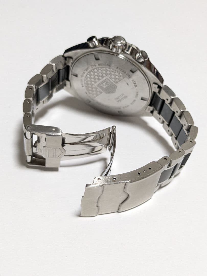 美品　最安　タグホイヤー フォーミュラ1 クロノグラフ 腕時計 CAZ1111