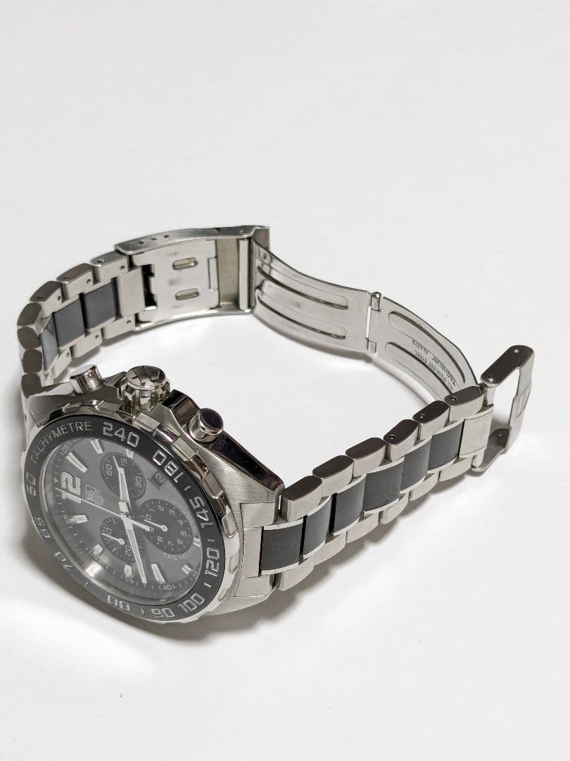 美品　最安　タグホイヤー フォーミュラ1 クロノグラフ 腕時計 CAZ1111