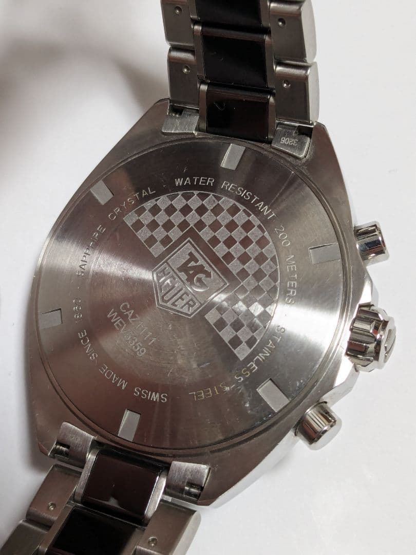 美品　最安　タグホイヤー フォーミュラ1 クロノグラフ 腕時計 CAZ1111