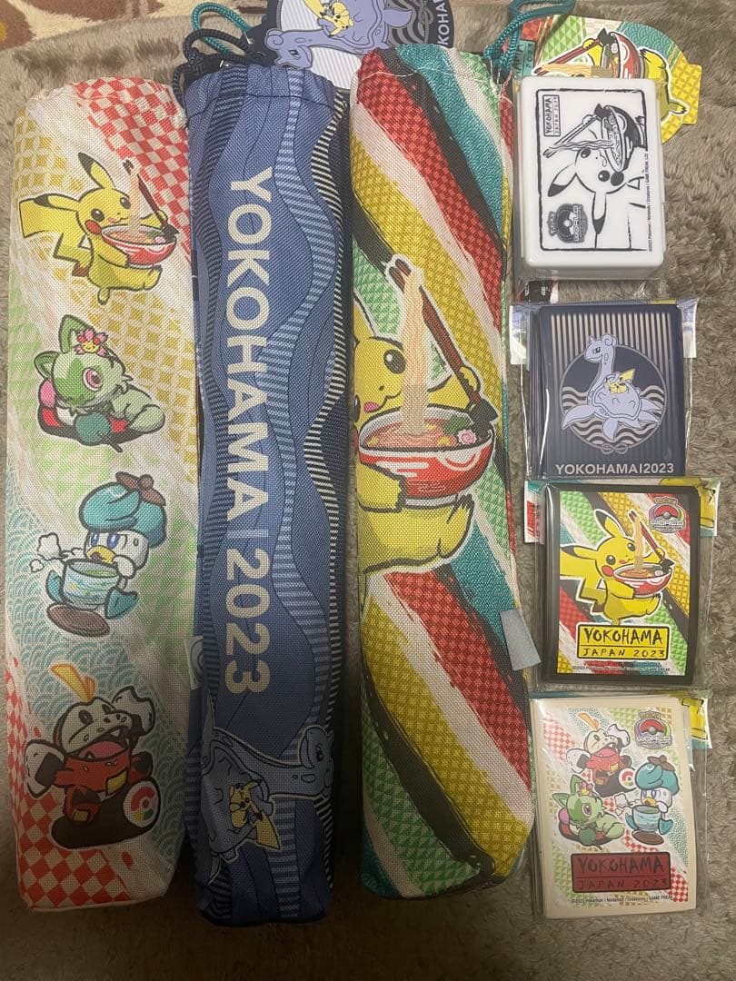 WCS2023 YOKOHAMA プレイマット スリーブ ダメカンケース
