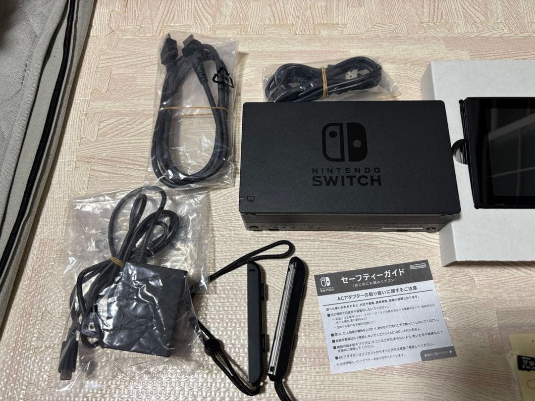Nintendo Switch+BUFFALO128gmicroSD+LAN変換