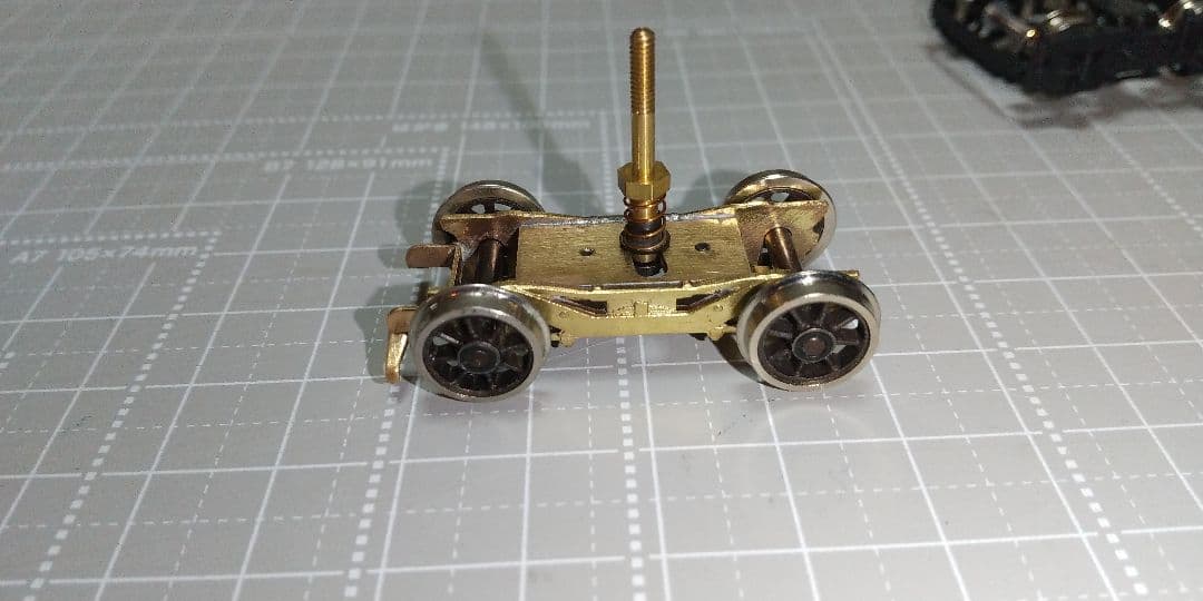 先台車、従台車、テンダー台車。 鉄道模型 、HOゲージ 、蒸気機関車 パーツ