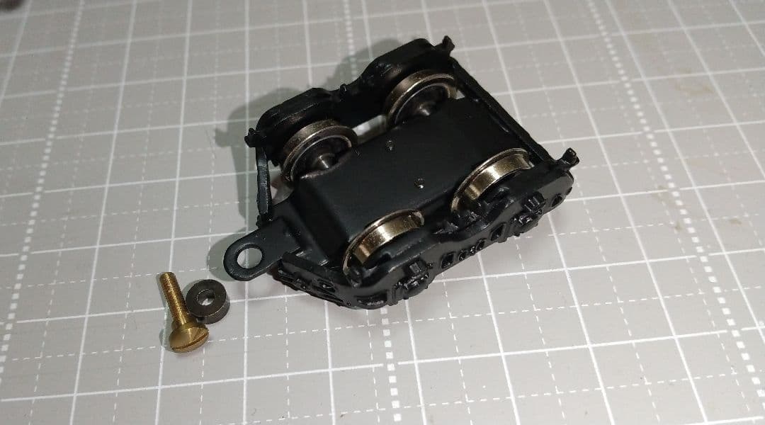 先台車、従台車、テンダー台車。 鉄道模型 、HOゲージ 、蒸気機関車 パーツ