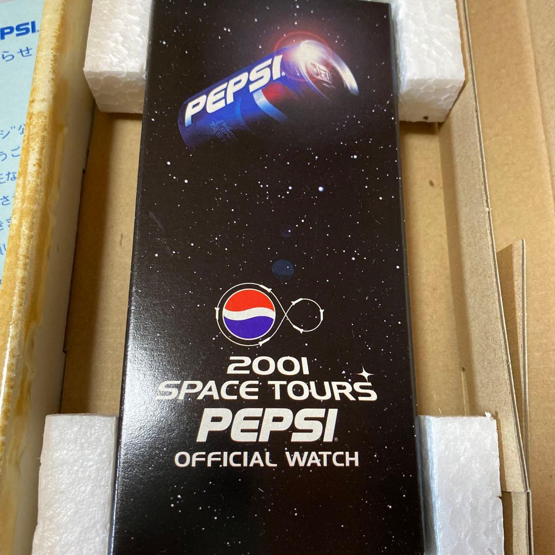 激レア　ペプシキャンペーンノベルティ　スペースツアーズ　オフィシャルウォッチ