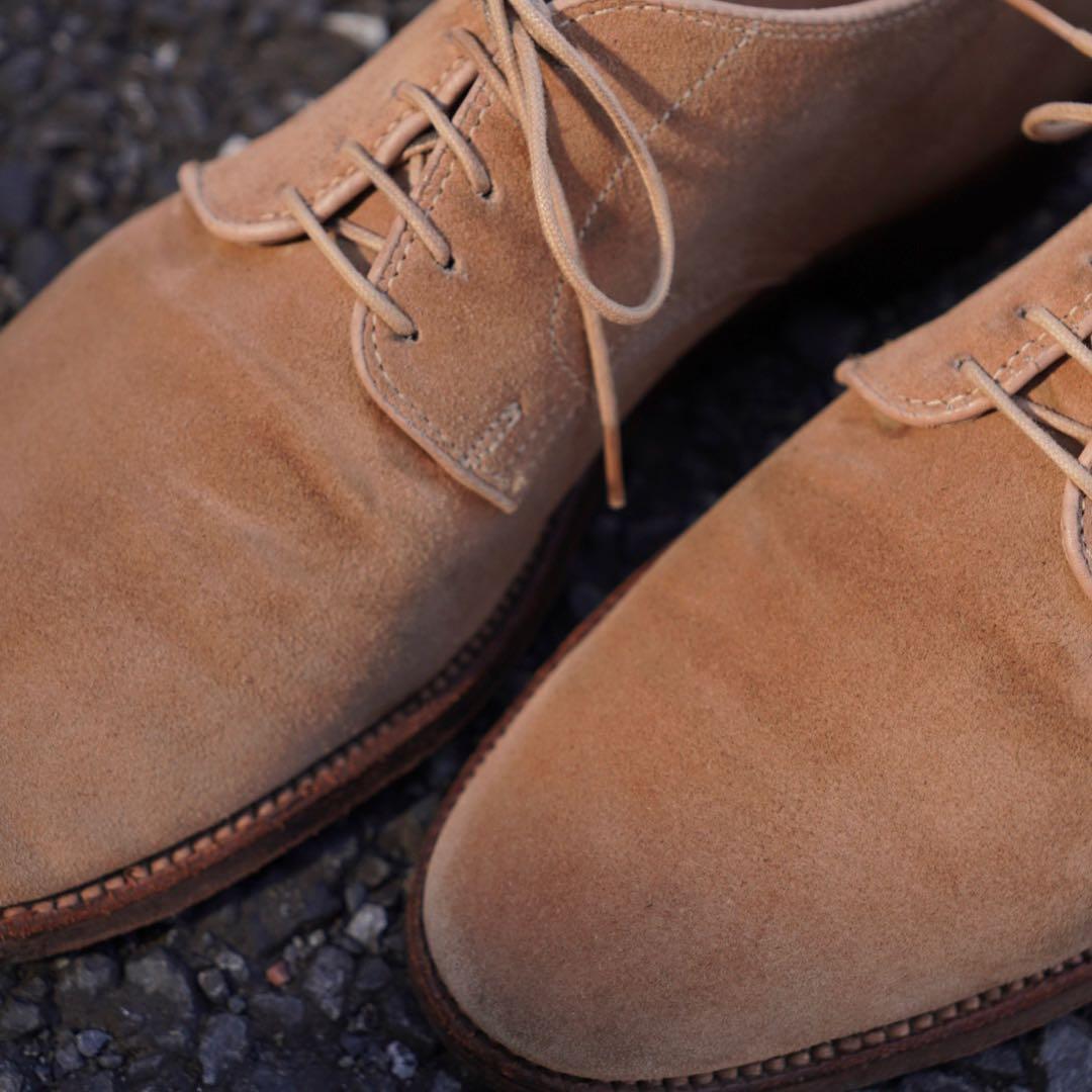 ⭐︎希少モデル⭐︎ Aldenダーティバックス アンラインド プレーントゥUS7hD