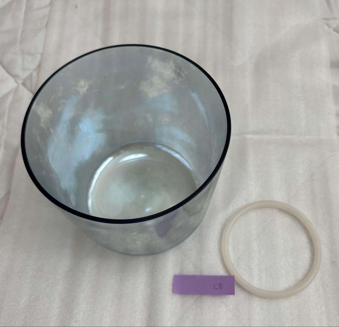 クリスタルボウル5個と収納バッグセット