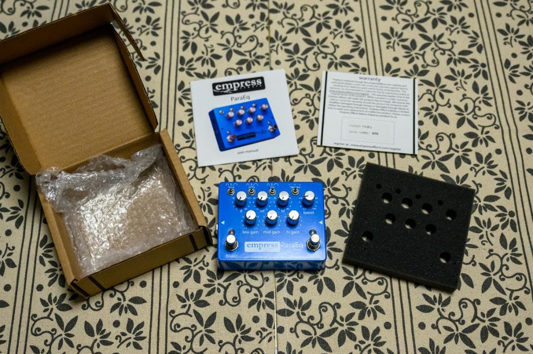 ギター Jan Ray / Flint / El Capistan / ParaEQ