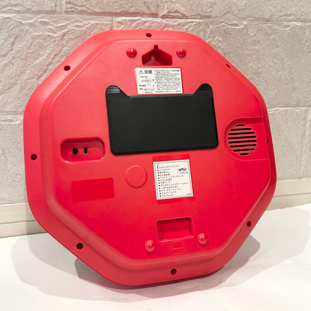 【ジャンク扱い】からくり時計 キティちゃん ハローキティ 掛け時計